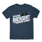 Backseat Gamer Denim Men's T-shirt for Streamer, Work