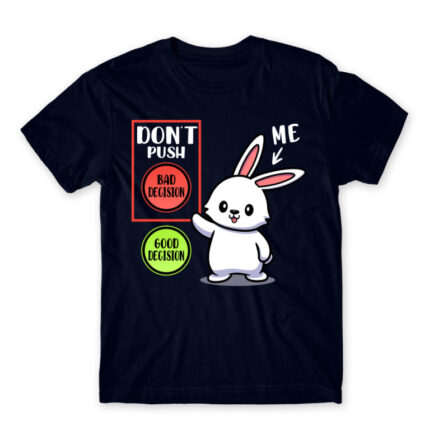 Bad decision Navy Men's Tee for Cute Badass, Funny