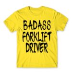 Badass forklift driver Lemon Men's T-shirt for Forklift Driver, Work