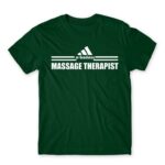 Badass massage therapist Bottle Green Men's Tee for Massage Therapist, Work
