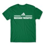 Badass massage therapist Kelly Green Men's Tee for Massage Therapist, Work