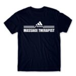 Badass massage therapist Navy Men's T-shirt for Massage Therapist, Work