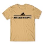 Badass massage therapist Sand Men's Tee for Massage Therapist, Work