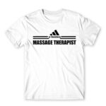 Badass massage therapist White Men's Tee for Massage Therapist, Work
