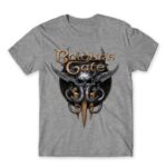 Baldur’s gate Grey Melange Men's T-shirt