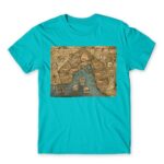 Baldur’s gate map Atoll Blue Men's Tee