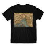Baldur’s gate map Black Men's T-shirt
