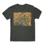 Baldur’s gate map Dark Grey Men's T-shirt