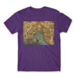 Baldur’s gate map Dark Purple Men's T-shirt