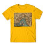Baldur’s gate map Gold Men's T-shirt