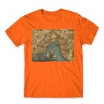 Baldur’s gate map Orange Men's T-shirt