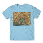Baldur’s gate map Sky Blue Men's Tee