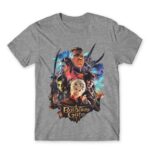 Baldur’s gate poster Grey Melange Men's T-shirt