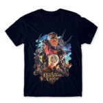 Baldur’s gate poster Navy Men's T-shirt