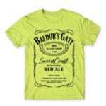 Baldur’s gate red ale Apple Green Men's Tee
