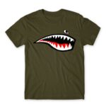 Bape Shark Army Men's Tee for Soldier, Work