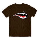 Bape Shark Chocolate Men's T-shirt for Soldier, Work
