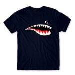 Bape Shark Navy Men's Tee for Soldier, Work