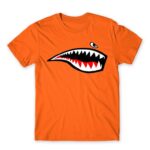 Bape Shark Orange Men's T-shirt for Soldier, Work