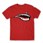 Bape Shark Red Men's T-shirt for Soldier, Work