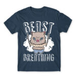 Beast Breathing Denim Men's Tee for Anime, Kimetsu No Yaiba