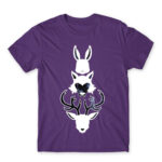 Beastars Animals Dark Purple Men's T-shirt for Anime, Beastars