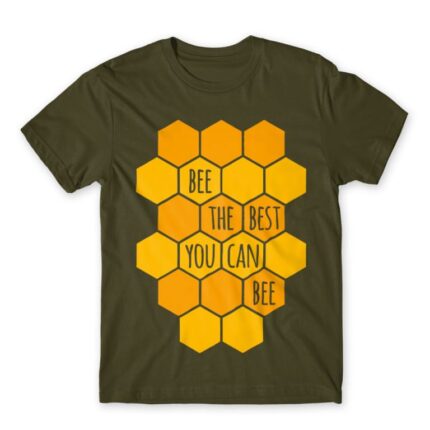 Bee the best Army Men's T-shirt for Beekeeper, Work