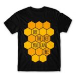 Bee the best Black Men's T-shirt for Beekeeper, Work