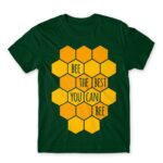 Bee the best Bottle Green Men's Tee for Beekeeper, Work