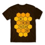 Bee the best Chocolate Men's Tee for Beekeeper, Work