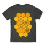 Bee the best Dark Grey Men's Tee for Beekeeper, Work