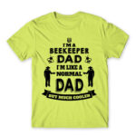 Beekeeper dad Apple Green Men's Tee for Beekeeper, Work