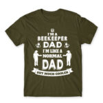 Beekeeper dad Army Men's T-shirt for Beekeeper, Work