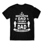 Beekeeper dad Black Men's Tee for Beekeeper, Work