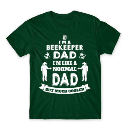 Beekeeper dad Bottle Green Men's Tee for Beekeeper, Work