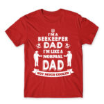 Beekeeper dad Red Men's Tee for Beekeeper, Work