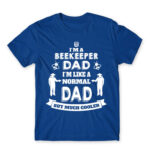 Beekeeper dad Royal Blue Men's T-shirt for Beekeeper, Work