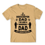 Beekeeper dad Sand Men's Tee for Beekeeper, Work