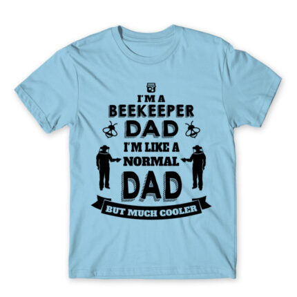 Beekeeper dad Sky Blue Men's Tee for Beekeeper, Work