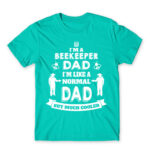 Beekeeper dad Turquoise Men's T-shirt for Beekeeper, Work