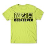 Beekeeper icon Apple Green Men's Tee for Beekeeper, Work