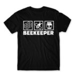 Beekeeper icon Black Men's T-shirt for Beekeeper, Work