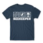 Beekeeper icon Denim Men's T-shirt for Beekeeper, Work
