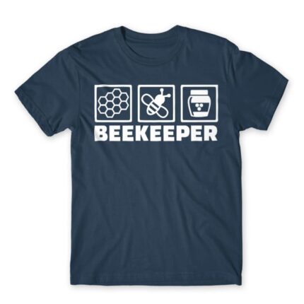 Beekeeper icon Denim Men's T-shirt for Beekeeper, Work