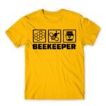 Beekeeper icon Gold Men's Tee for Beekeeper, Work