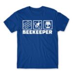 Beekeeper icon Royal Blue Men's Tee for Beekeeper, Work