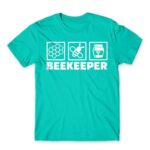 Beekeeper icon Turquoise Men's Tee for Beekeeper, Work