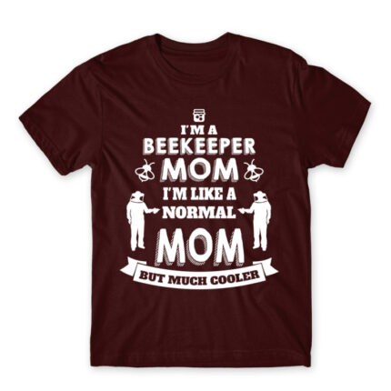 Beekeeper mom Burgundy Men's T-shirt for Beekeeper, Work