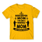 Beekeeper mom Gold Men's T-shirt for Beekeeper, Work