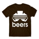 Beers Adidas Chocolate Men's Tee for Brand Parody, Funny